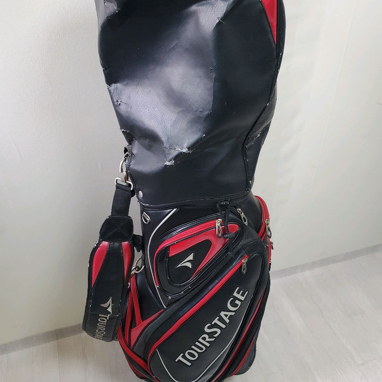 브리지스톤 투어스테이지 캐디백 블랙 골프백 골프가방 이미지