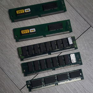 90년대 레트로 PC 부품 72핀/30핀 SIMM 램 일괄 (올드맥용 포함) 이미지