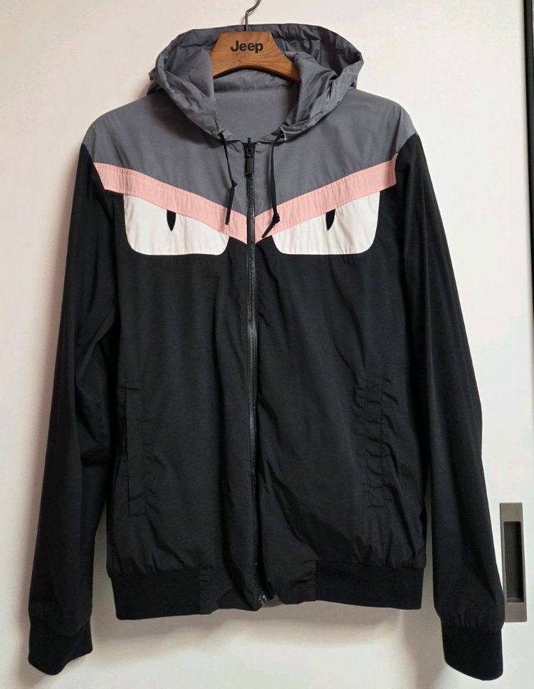 펜디 양면 바람막이 트랙자켓--2