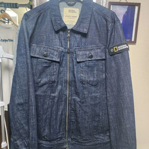 내셔널지오그래픽 유틸리티 데님 자켓