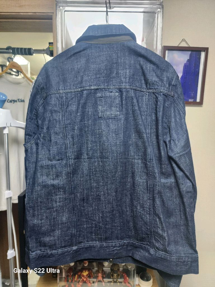 내셔널지오그래픽 유틸리티 데님 자켓--1