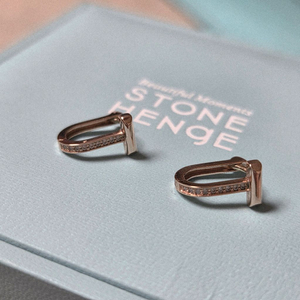 스톤헨지 U Lock 14K 원터치 귀걸이 F0375