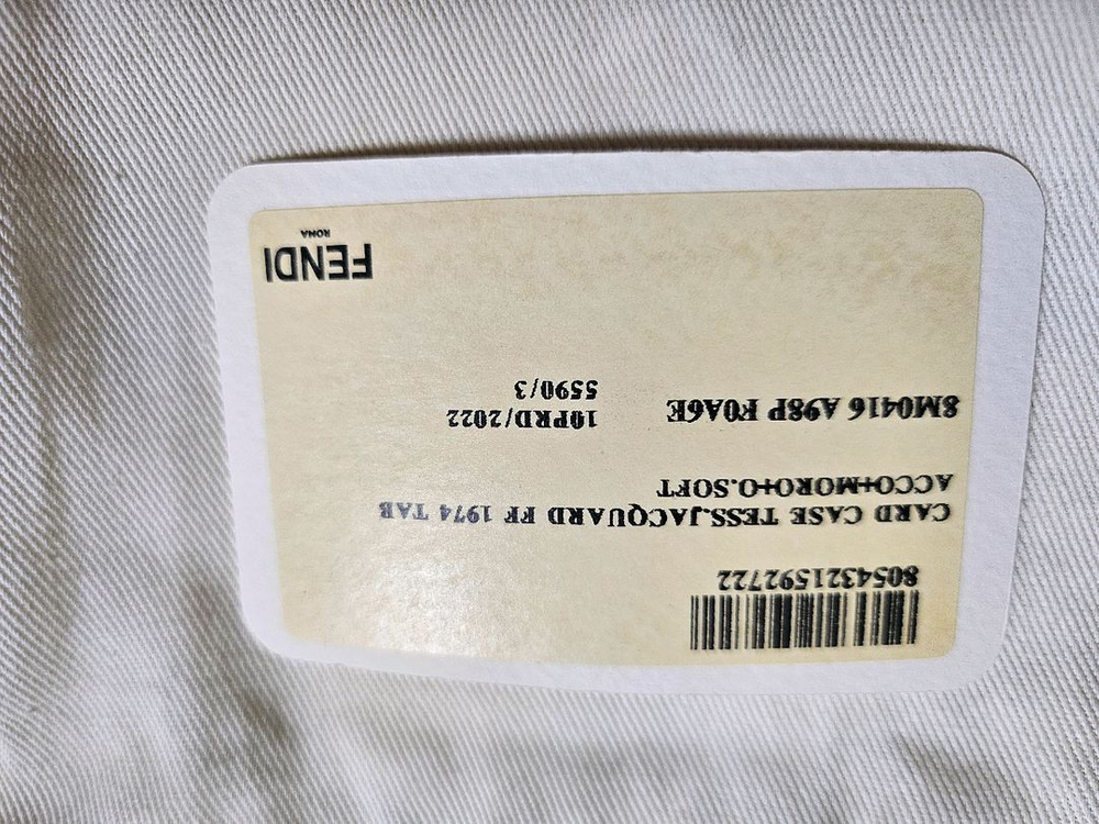 정품펜디아코디언카드지갑--5