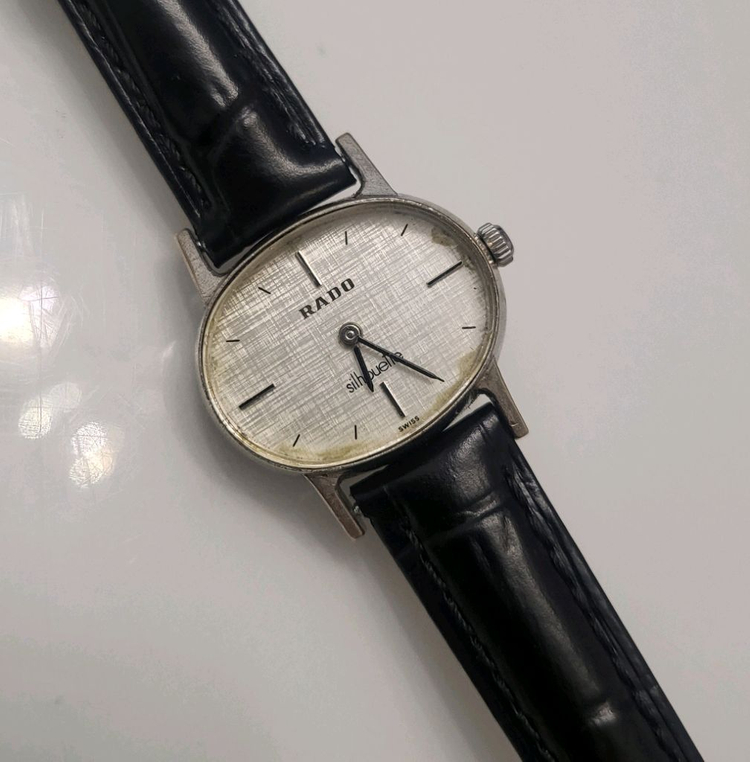 라도 RADO 여성 빈티지 오토매틱 손목 시계 여성 이미지