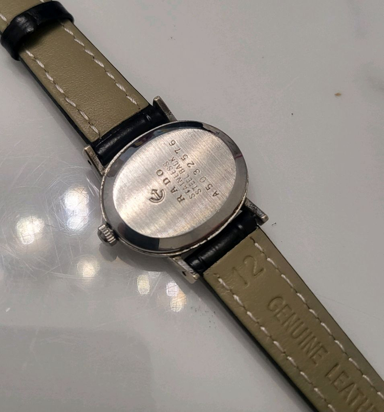 라도 RADO 여성 빈티지 오토매틱 손목 시계 여성 이미지