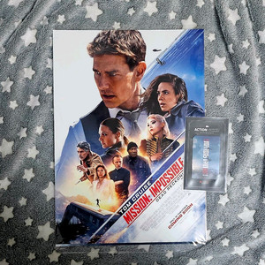 미션 임파서블 데드 레코닝 A3 포스터 + 액션 티켓