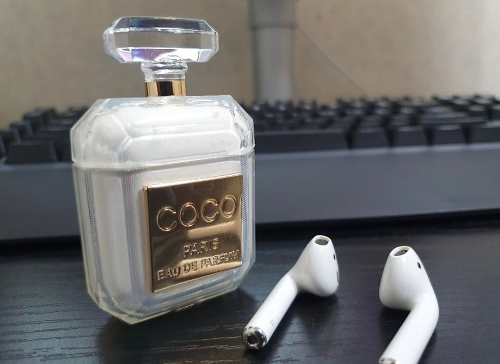 에어팟1세대,2세대 호환 가능한 케이스 향수 퍼퓸케이스 새상품 이미지