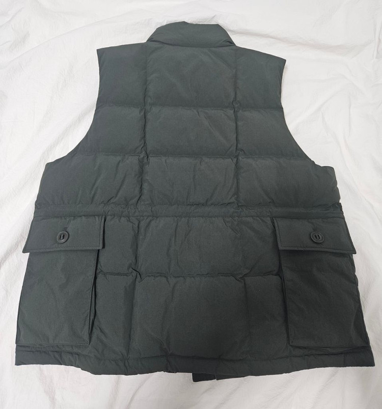 카라코람 덕다운 패딩 베스트 프리즘웍스 새상품 다크그린 라지사이즈--4
