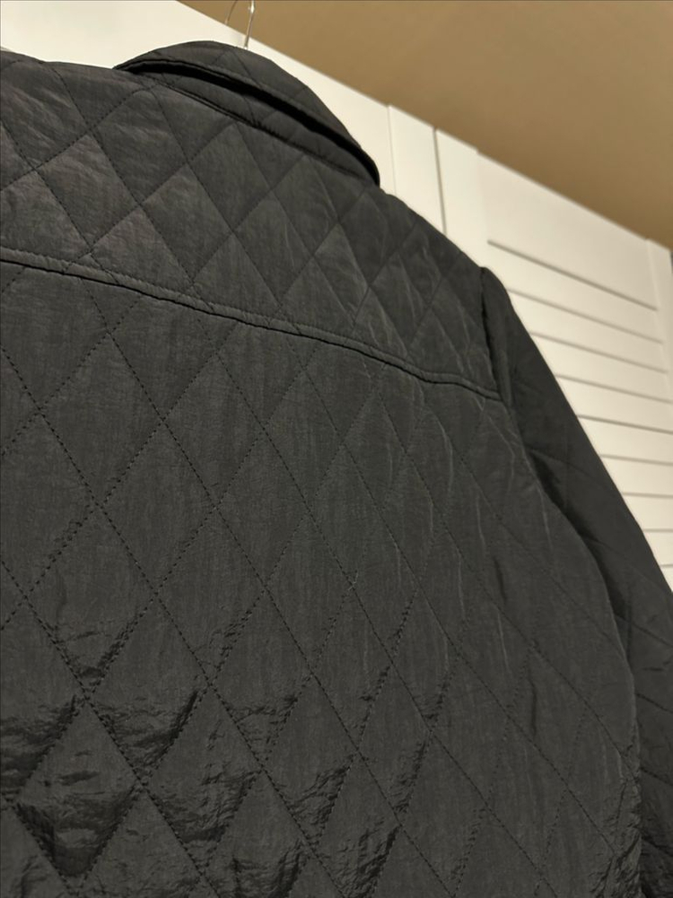 #새상품 : 누빔자켓 크롭 숏 스트링 블랙--6