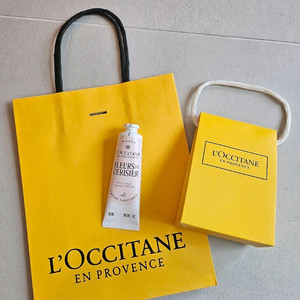 [백화점매장정품]록시땅 플뢰르 드 세리지에 핸드크림(미개봉) 이미지