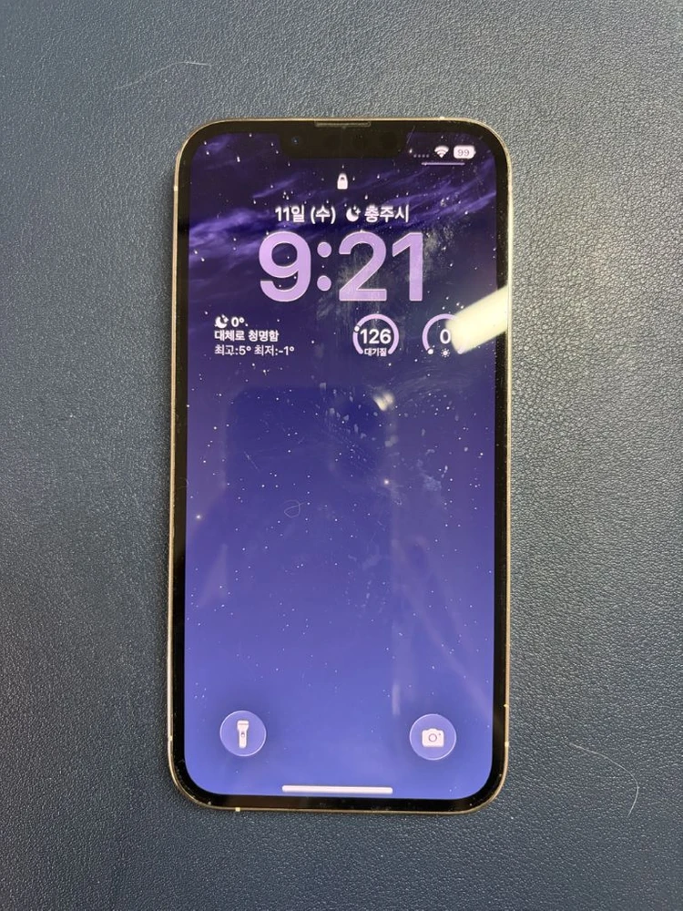 아이폰13pro 128G 실버 이미지