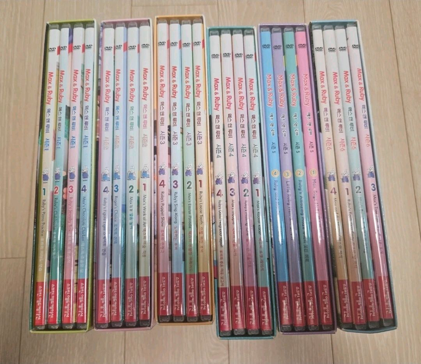 맥스앤루비 dvd 시즌1~6 풀세트 (Max and Ruby) 이미지
