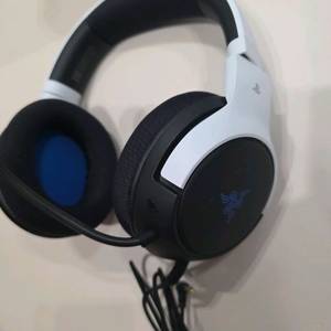 ps5 레이저 카이라X 유선 게이밍 헤드셋 S급