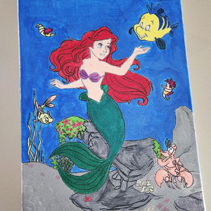 디즈니 인어공주 그림