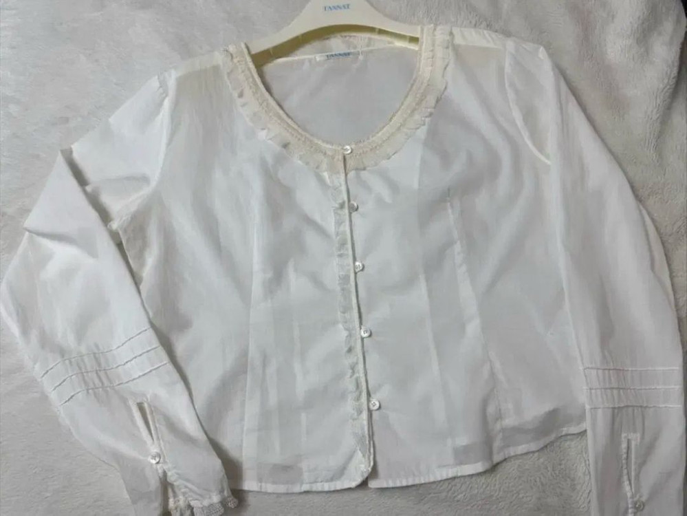 타낫 Jelly frill blouse 젤리 프릴 블라우스--1