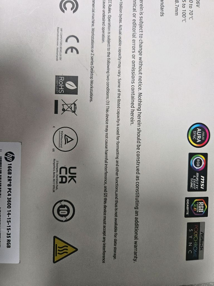 DDR4 16gbx2 32gb 3600 cl14--1