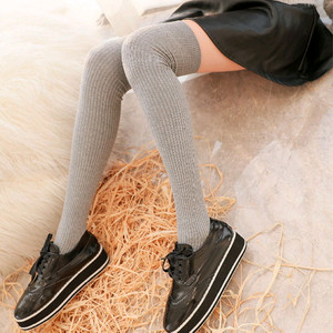 골지오버니삭스 여성니삭스 필라테스양말 허벅지양말 이미지