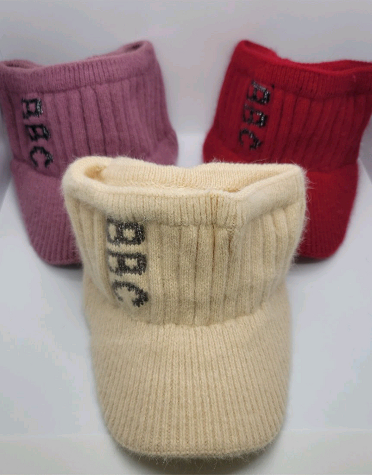 여성골프모자 여성겨울모자 패션모자 귀돌이모자--4