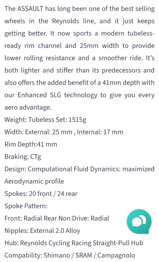 레이놀즈 어썰트 카본 휠셋--7