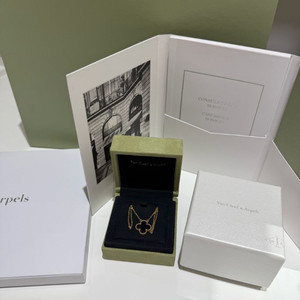 반클리프 아펠 빈티지 알함브라 오닉스 풀박스 풀세트