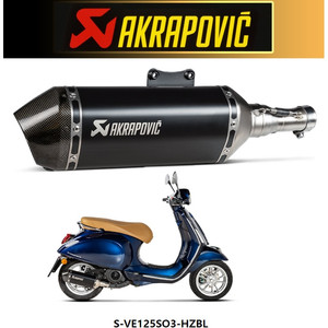 아크라포빅 베스파 스프린트/프리마베라 슬립온 머플러125/150ie '21~'22 이미지