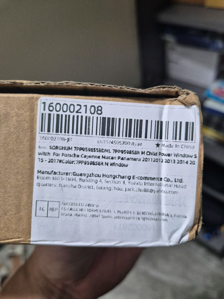 (새제품) 포르쉐 카이엔, 마칸, 파나메라 차량 호환 윈도우 스위치--4