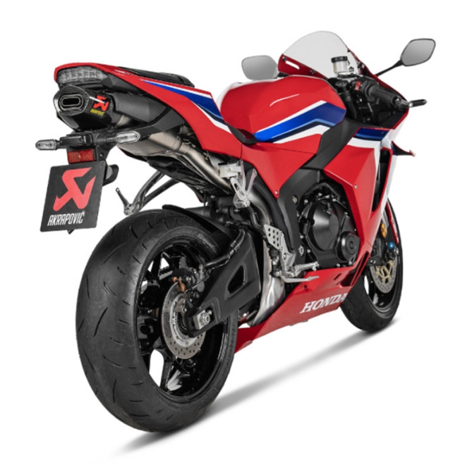 CBR600RR 2013-2026년 아크라포빅 티탄 슬립온 머플러 S-H6SO17-HACT 이미지