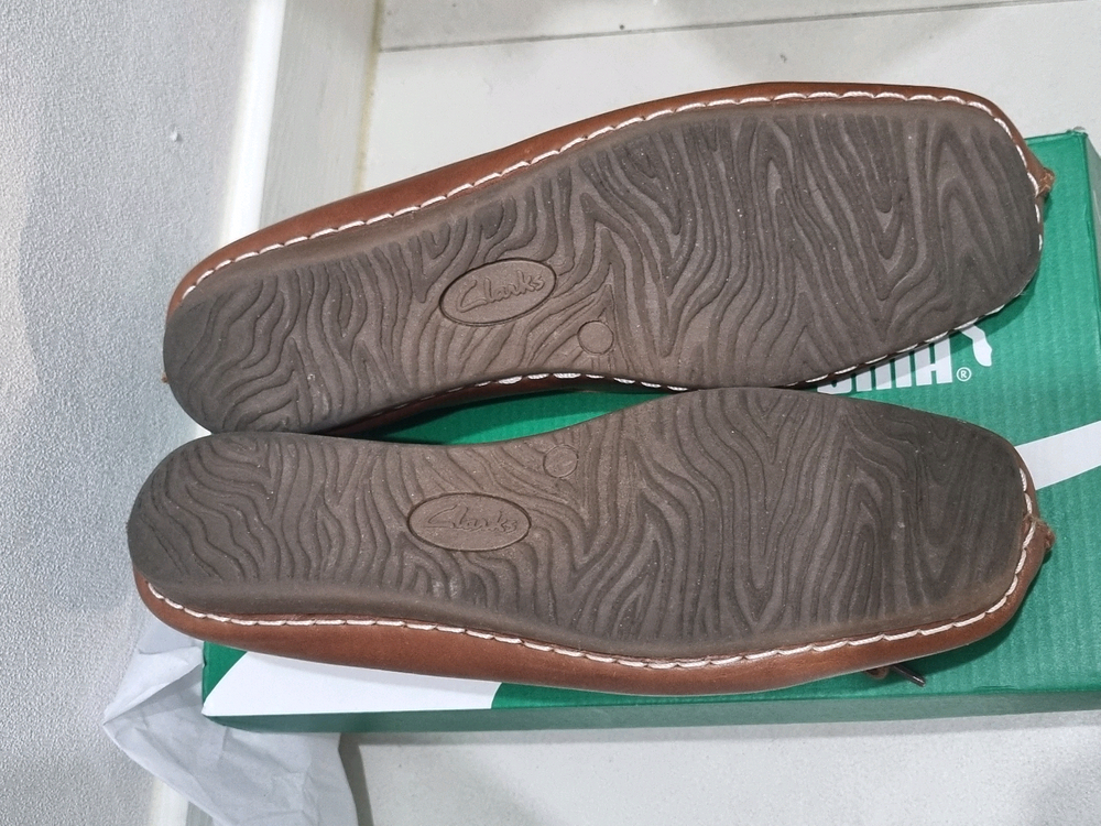 랜드로버 클락스 플랫슈즈 프레클 245 uk5 eu38--1