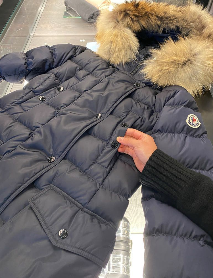 몽클레어 여성 클로에 롱패딩 TG1 (55사이즈)--3