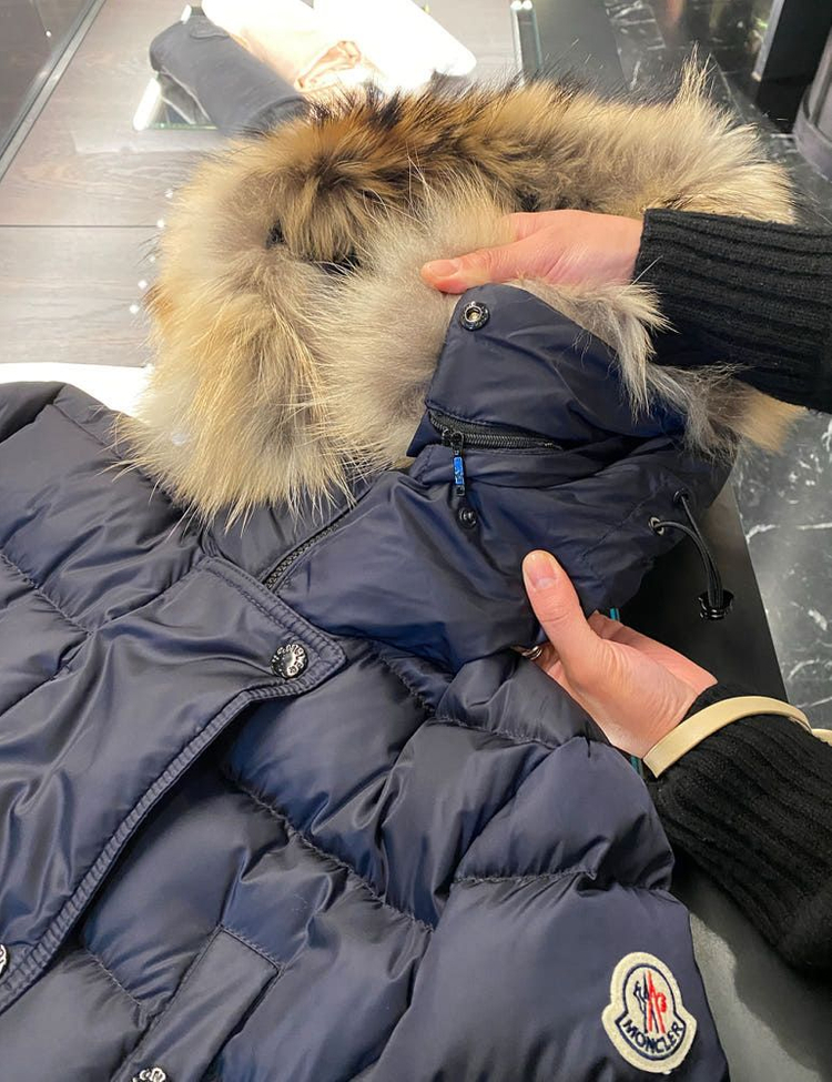 몽클레어 여성 클로에 롱패딩 TG1 (55사이즈)--5