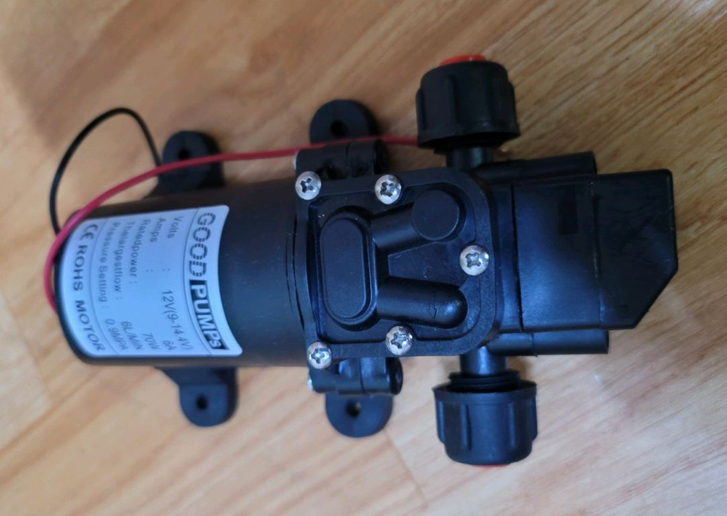 충전 충전식 전동 농약 분무기 다이아프램 모터 펌프 이미지