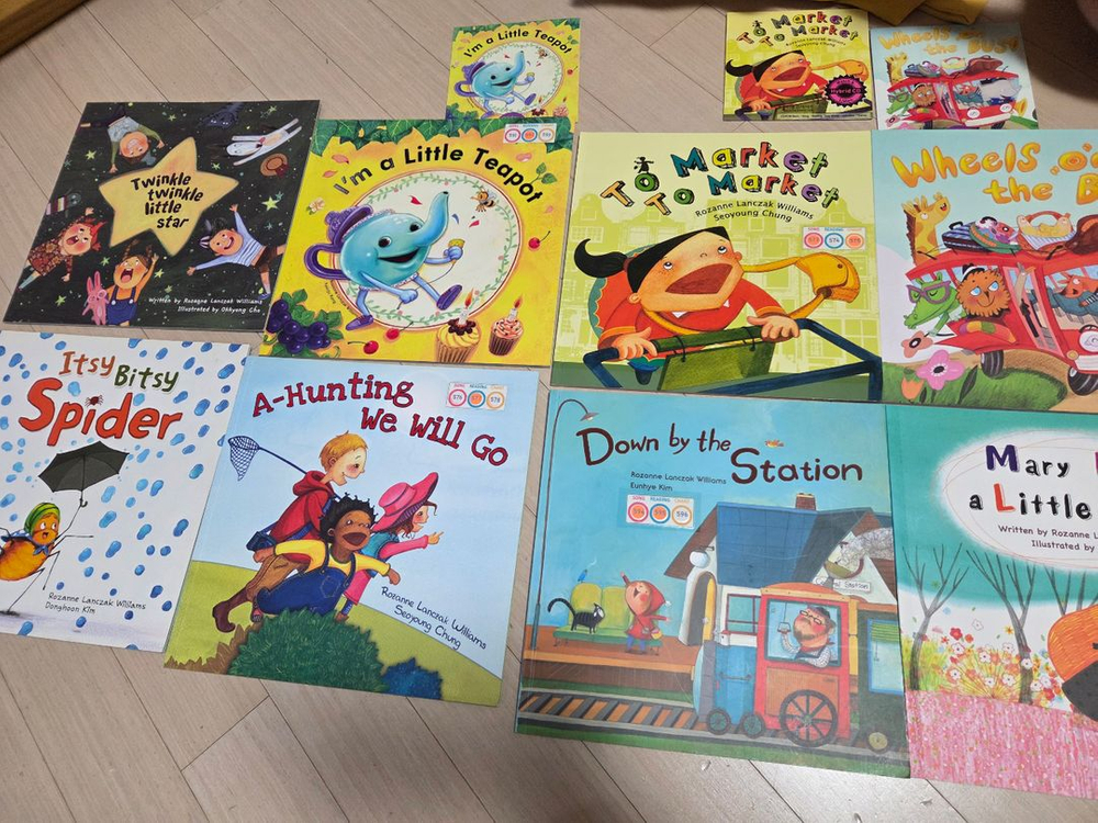 픽토리 마더구스 영어동화책 세트--1