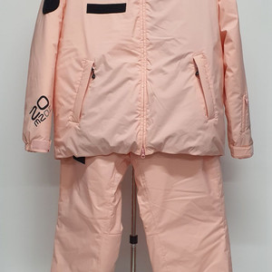 온요네 스키복 핑크 24/25 EDGE WT MIL 자켓+팬츠 L 사이즈