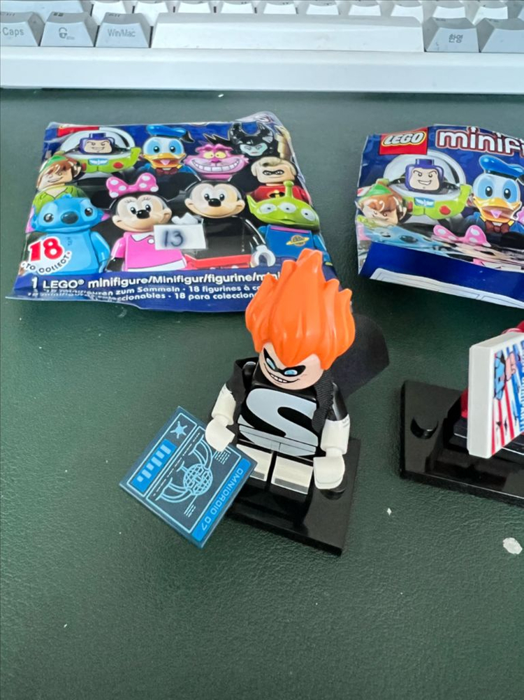 레고 미니피규어 /디즈니 시즌 1 /2종--1