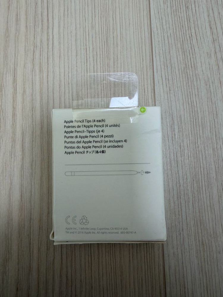 미개봉 정품 애플 펜슬 팁 4개입 2.8->1.9--1