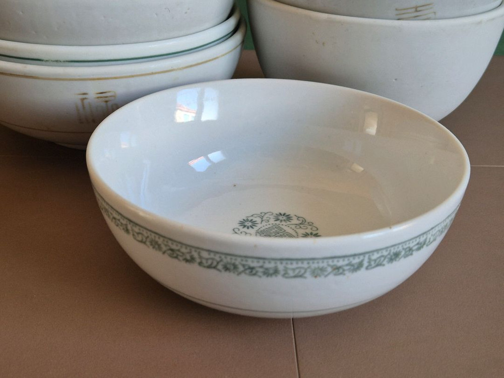 왜사기 그릇 6개일괄 가격--3