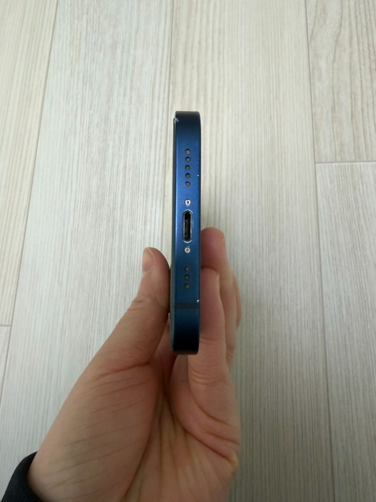 사용감 적은 아이폰 12 128기가 블루 풀박스--13