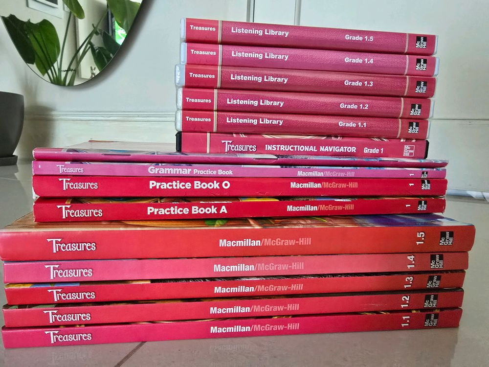 미국 교과서 출판의 명문 Macmillan/McGraw-Hill에서 제대로 만든 미국 교과서 Treasures 이미지