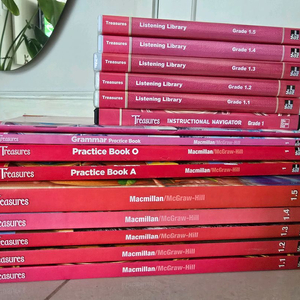 미국 교과서 출판의 명문 Macmillan/McGraw-Hill에서 제대로 만든 미국 교과서 Treasures 이미지