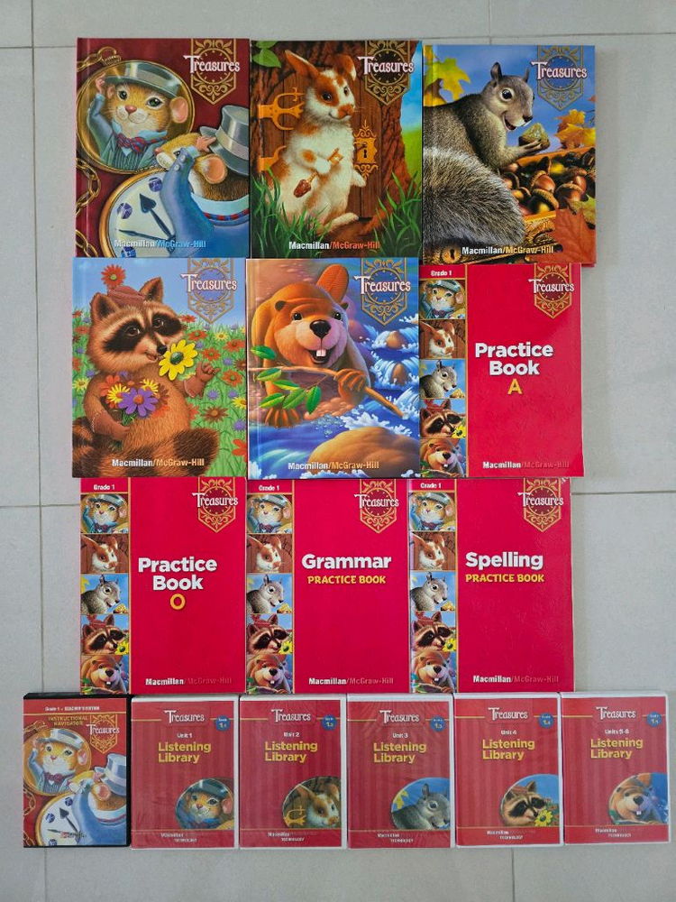 미국 교과서 출판의 명문 Macmillan/McGraw-Hill에서 제대로 만든 미국 교과서 Treasures 이미지