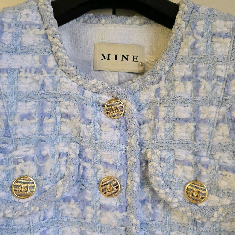 마인 트위드 자켓--2