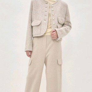 마인 칼라 리스 자켓