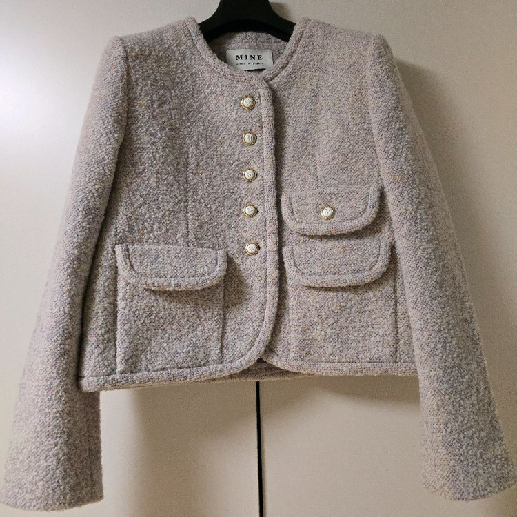 마인 칼라 리스 자켓--1