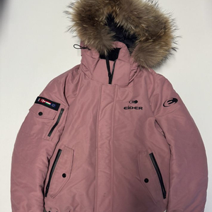 여성 아이더 eider 구스다운 라쿤퍼 스투키 패딩 점퍼 S 이미지