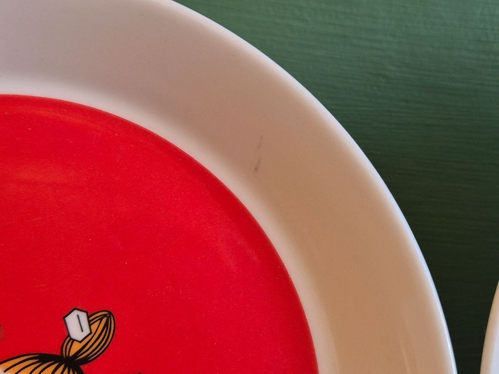 아라비아핀란드 무민시리즈.캐릭터 접시 2장 가격--3