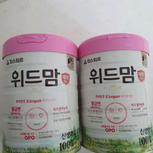 [택포] 파스퇴르 위드맘 제왕 분유 100일 2통