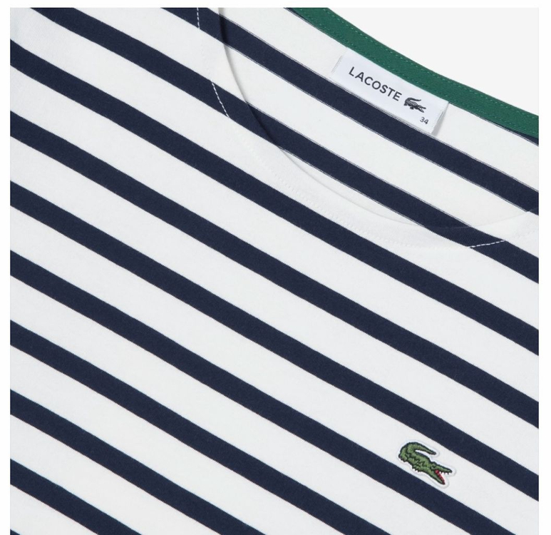 라코스테 스트라이프티셔츠 택도 안 뗀 새상품--1