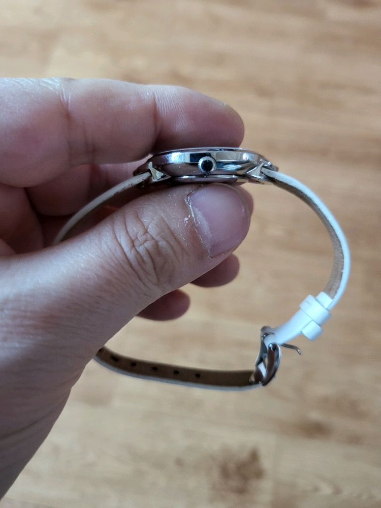 제이에스티나 로만손 여성 가죽시계--2