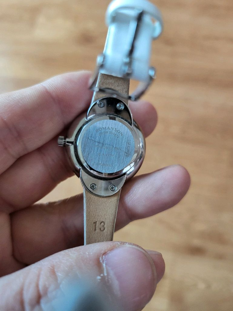 제이에스티나 로만손 여성 가죽시계--3