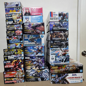 [반다이]SD건담/MGSD5종/30MP에바 레이,봇치더락/기타로봇프라등 프라모델 팝니다